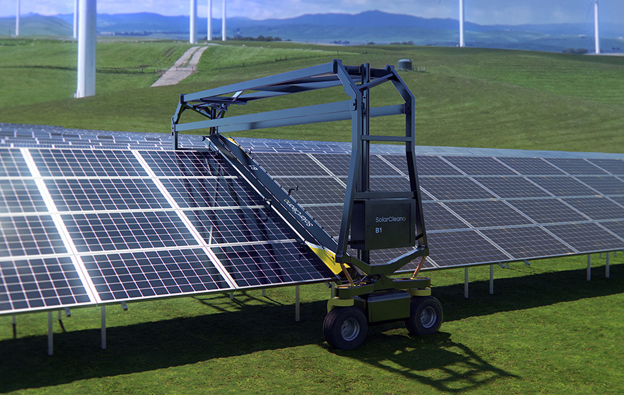 solar panel cleaning technology
