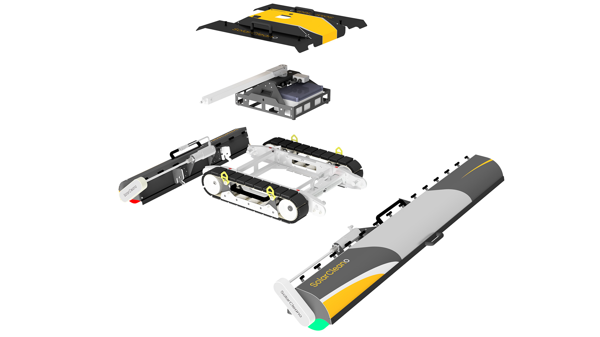 solar robot easy to carry