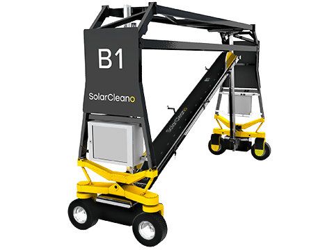 SolarCleano B1 SolarBridge, autonomous solar robot cleaner